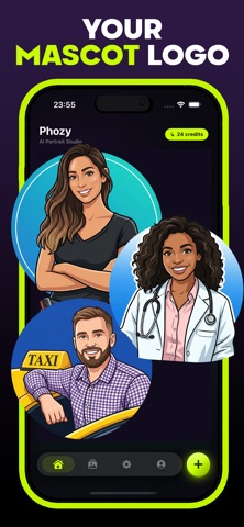 AI Portrait Generator: Phozy screenshot