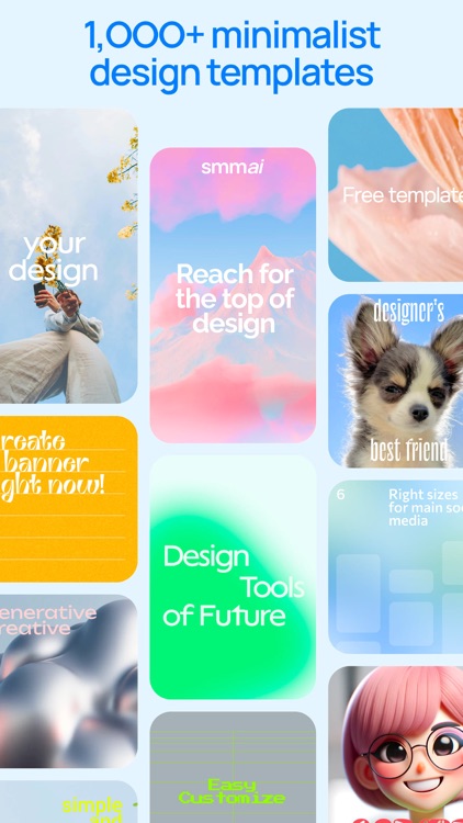 SMMAI: Social Media Templates