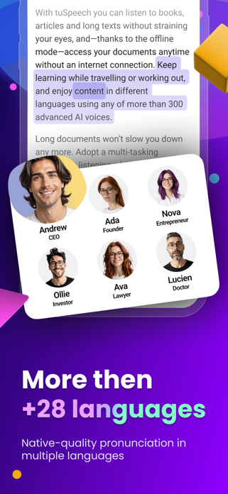 AI Text Reader: Text to Speech Screenshot 4 of 10
