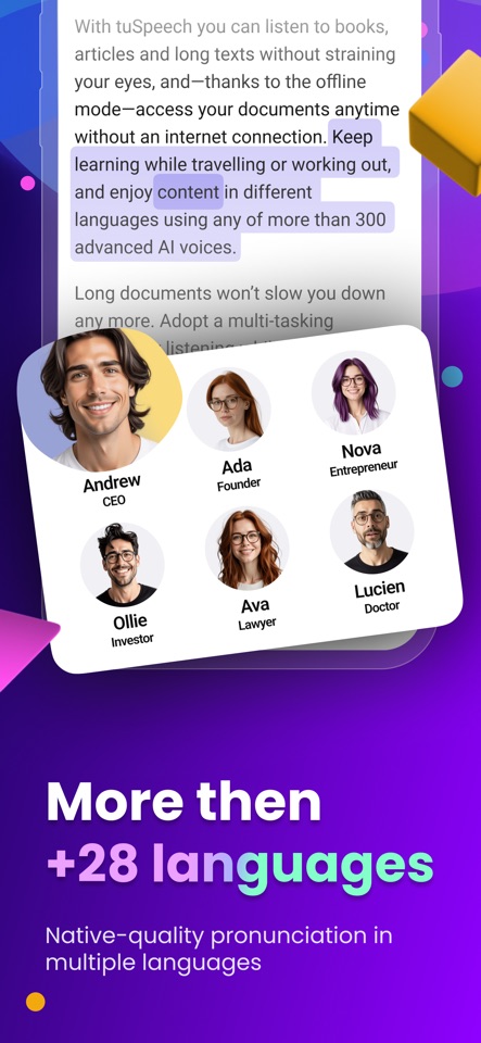 AI Text Reader: Text to Speech screenshot 4