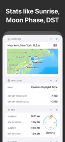 World Clock Time Zone Widgets screenshot