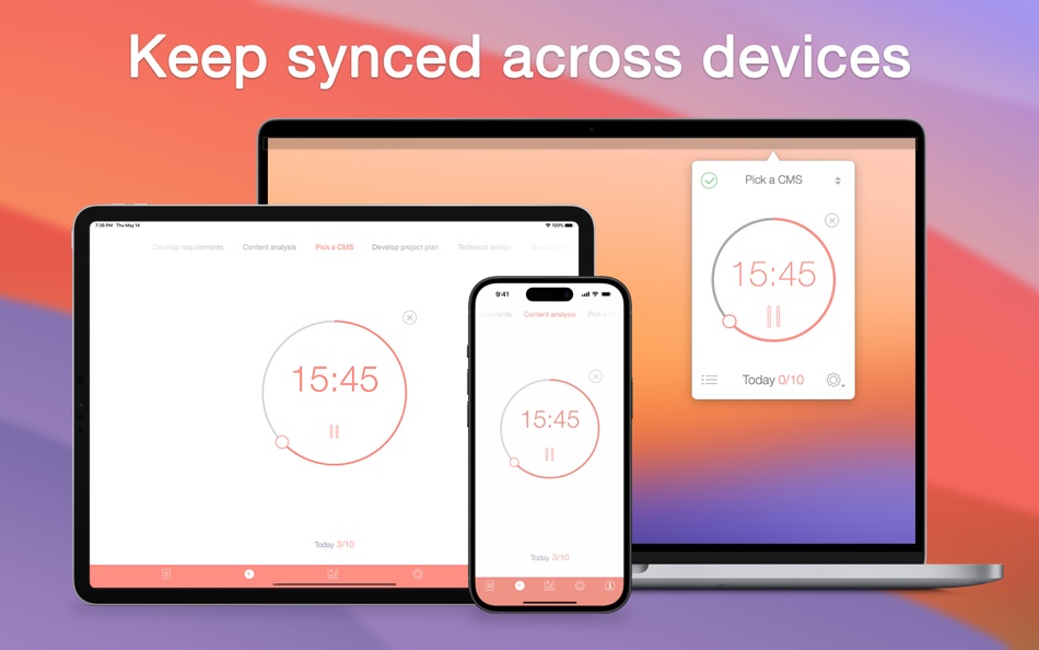 #4. Be Focused Pro - Focus Timer (macOS) 由: Denys Ievenko
