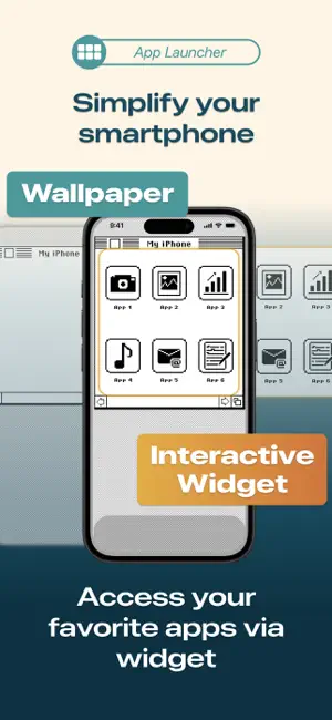 Modu.lite: Retro App Launcher screenshot 4