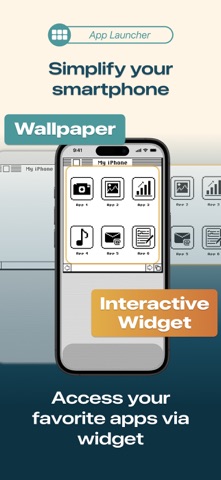 Modu.lite: Retro App Launcher screenshot