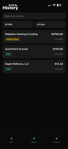 BillChecker3000 Screenshot 2 of 6