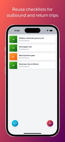 Packing List: Round Trip Screenshot 1 of 4