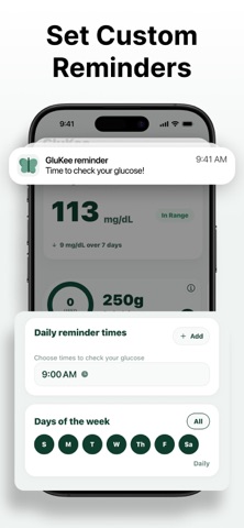 GluKee: Blood Sugar Tracker screenshot