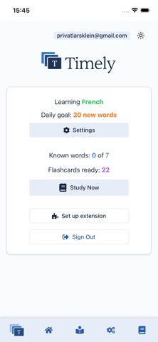 Timely Learning Screenshot 1 of 5