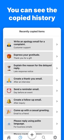 CopyPaste - Paste Quickly Now iPhone screenshot
