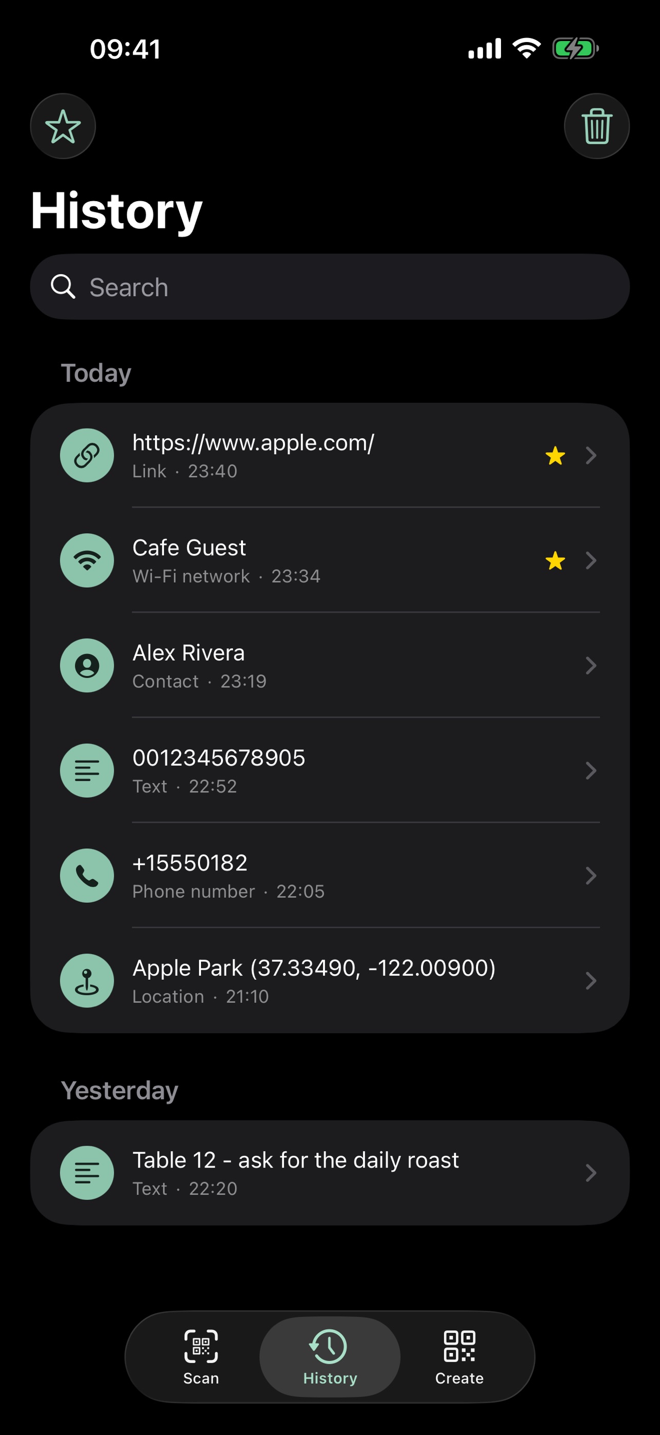 Screenshot 2 of Glance QR - Barcode Reader