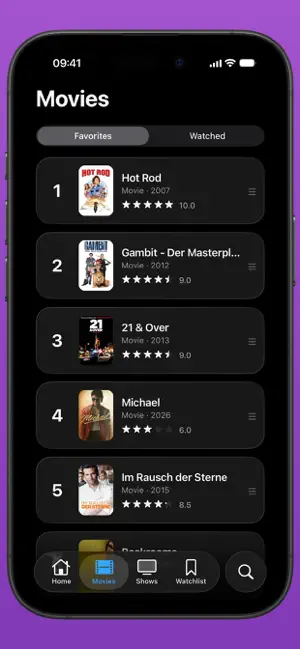 Rankd - Movies & Shows screenshot 2