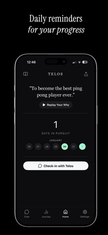 Telos: Goal Tracker Screenshot 4 of 6