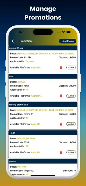 InyGoo Bus Manager screenshot 1