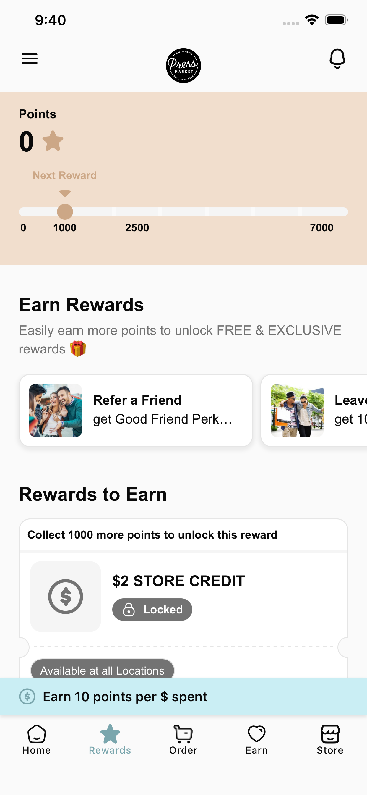 Press Market Rewards screenshot 2