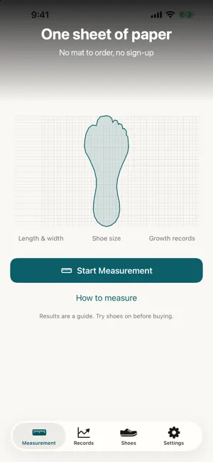 Foot Size Check screenshot 2