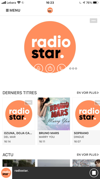 Screenshot #1 pour Radio Star Sud