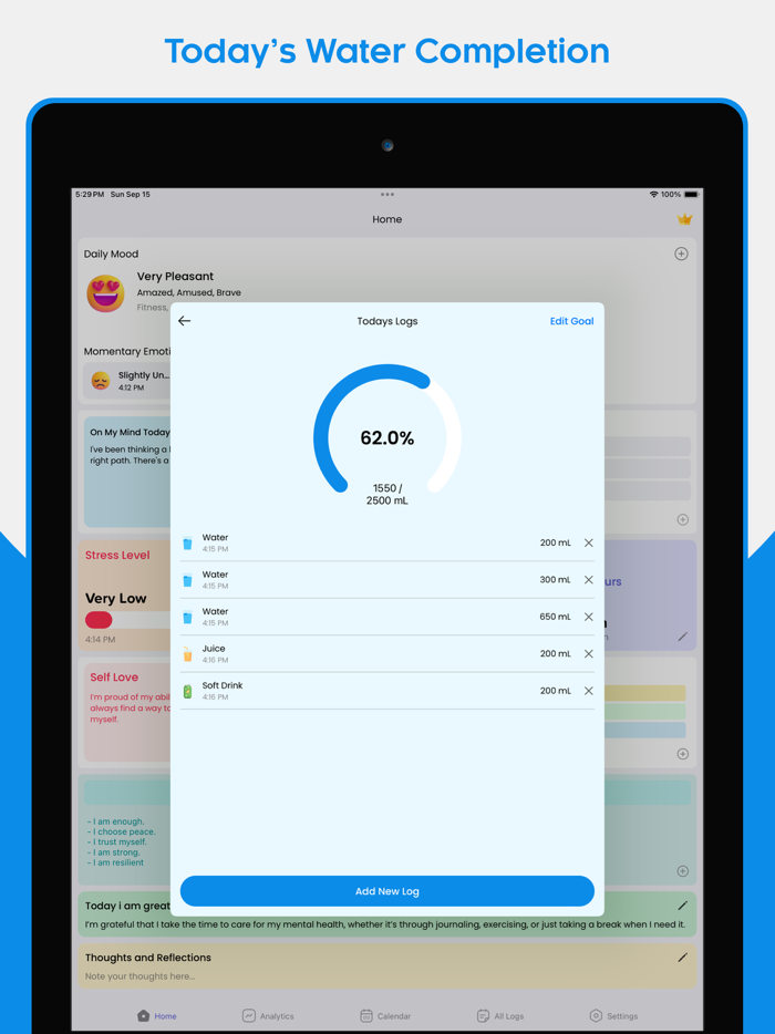 Mental Well-Being Tracker
