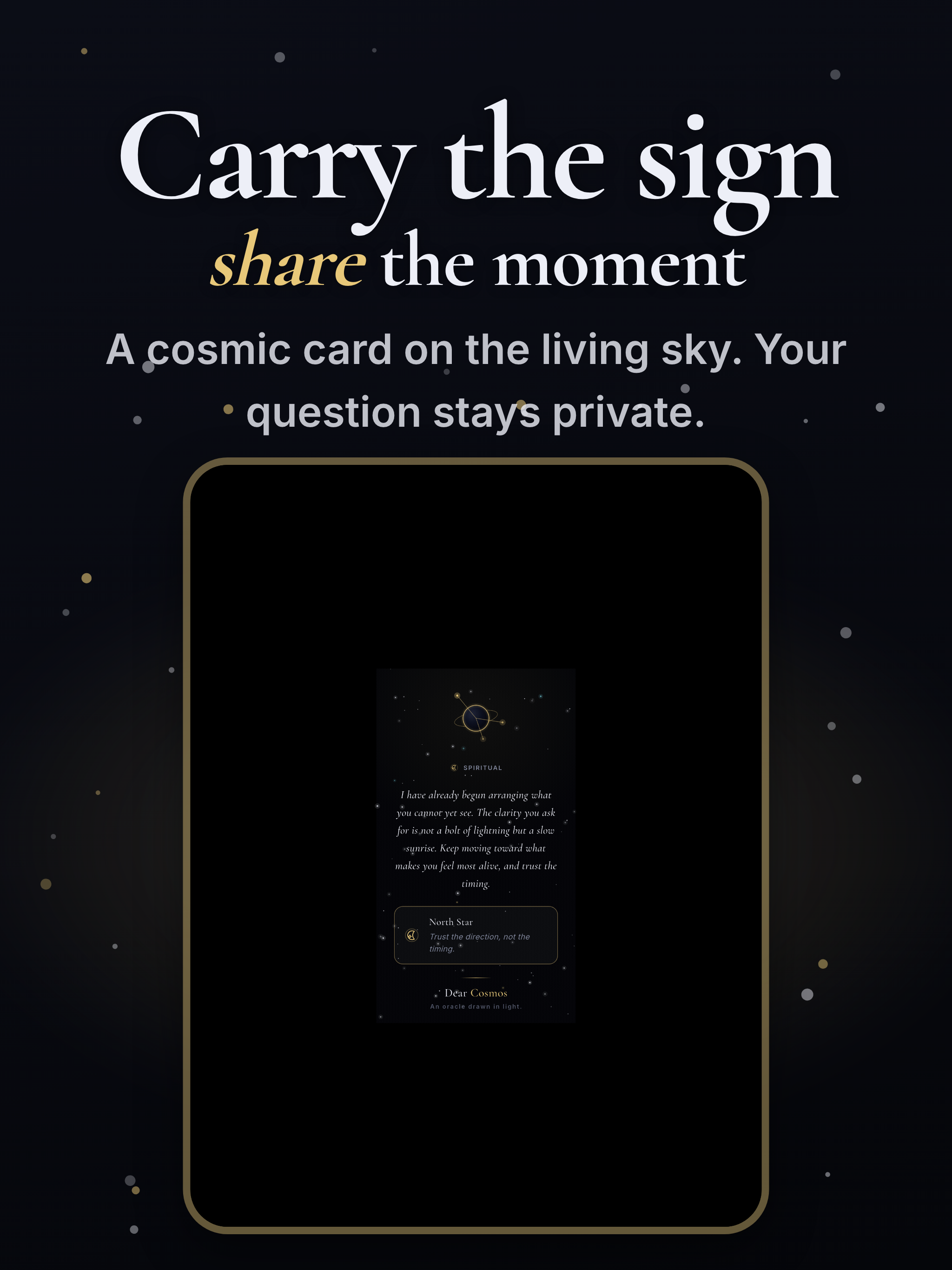 Dear Cosmos: Ask The Universe screenshot 15