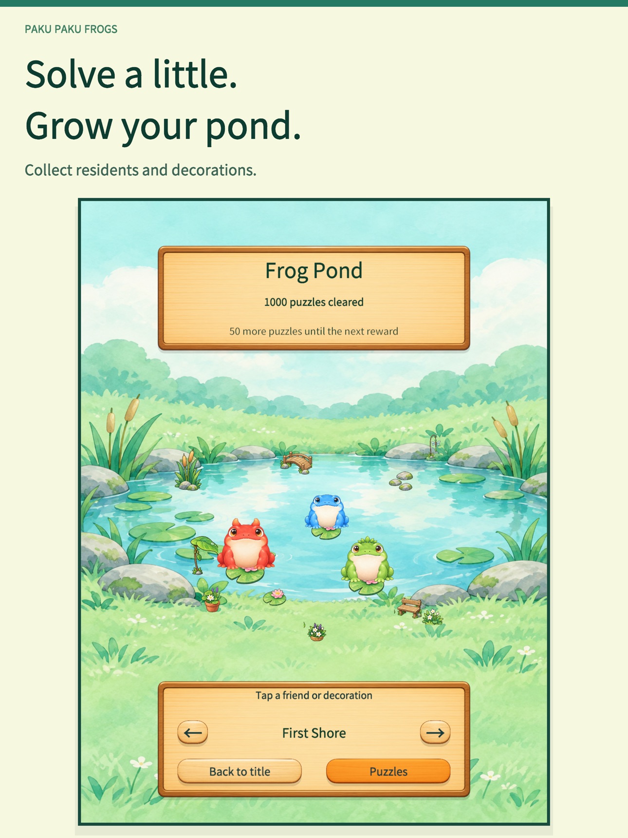 Screenshot 8 of Paku Paku Frogs