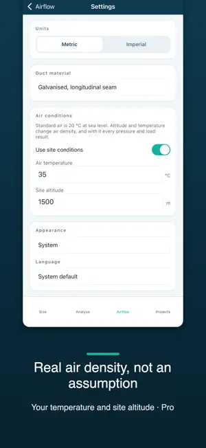 Ductwise: Duct Calculator screenshot 4