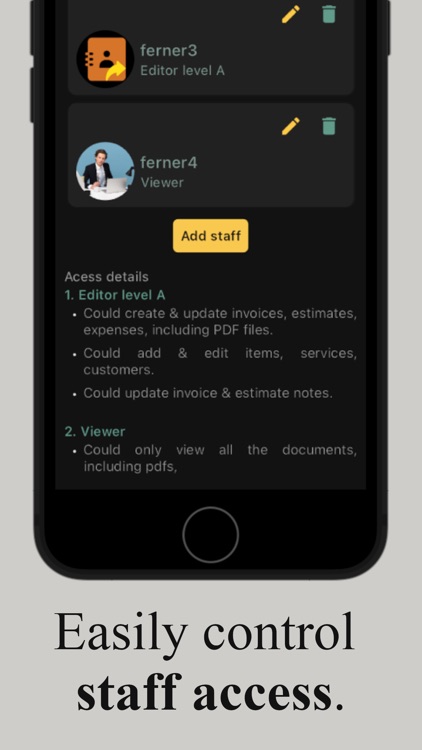 ERP for small business: Invose screenshot-4