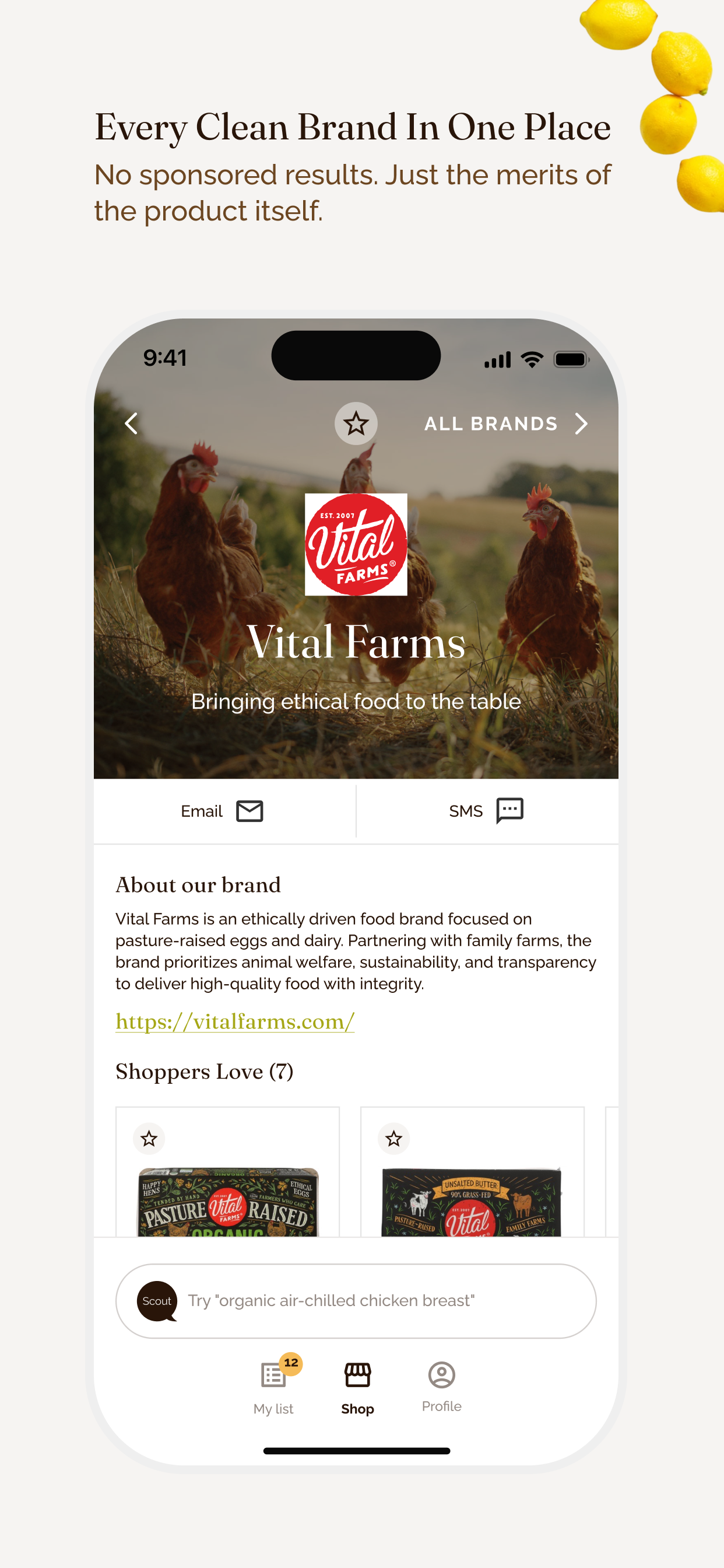 unreFIND: Clean Grocery Guide screenshot 2