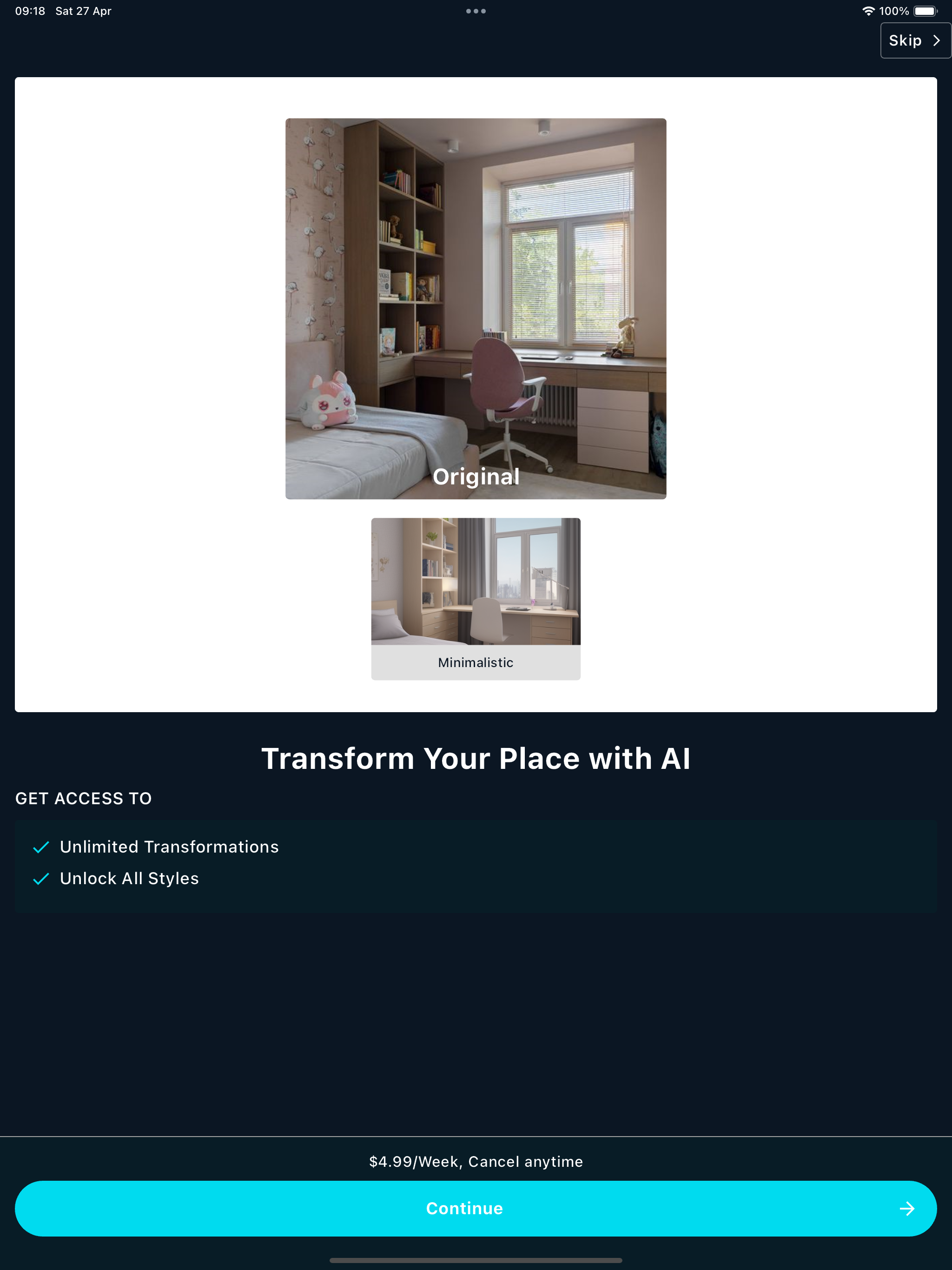 Interior Design AI