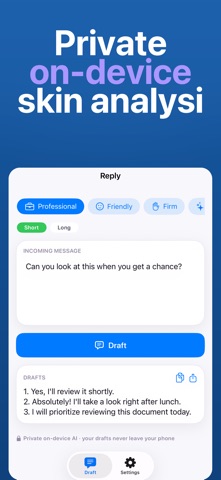 Reply: Instant Drafts Screenshot 1 of 5