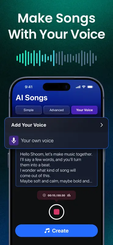 AI Music Video Generator・Shoom screenshot 1 of 7