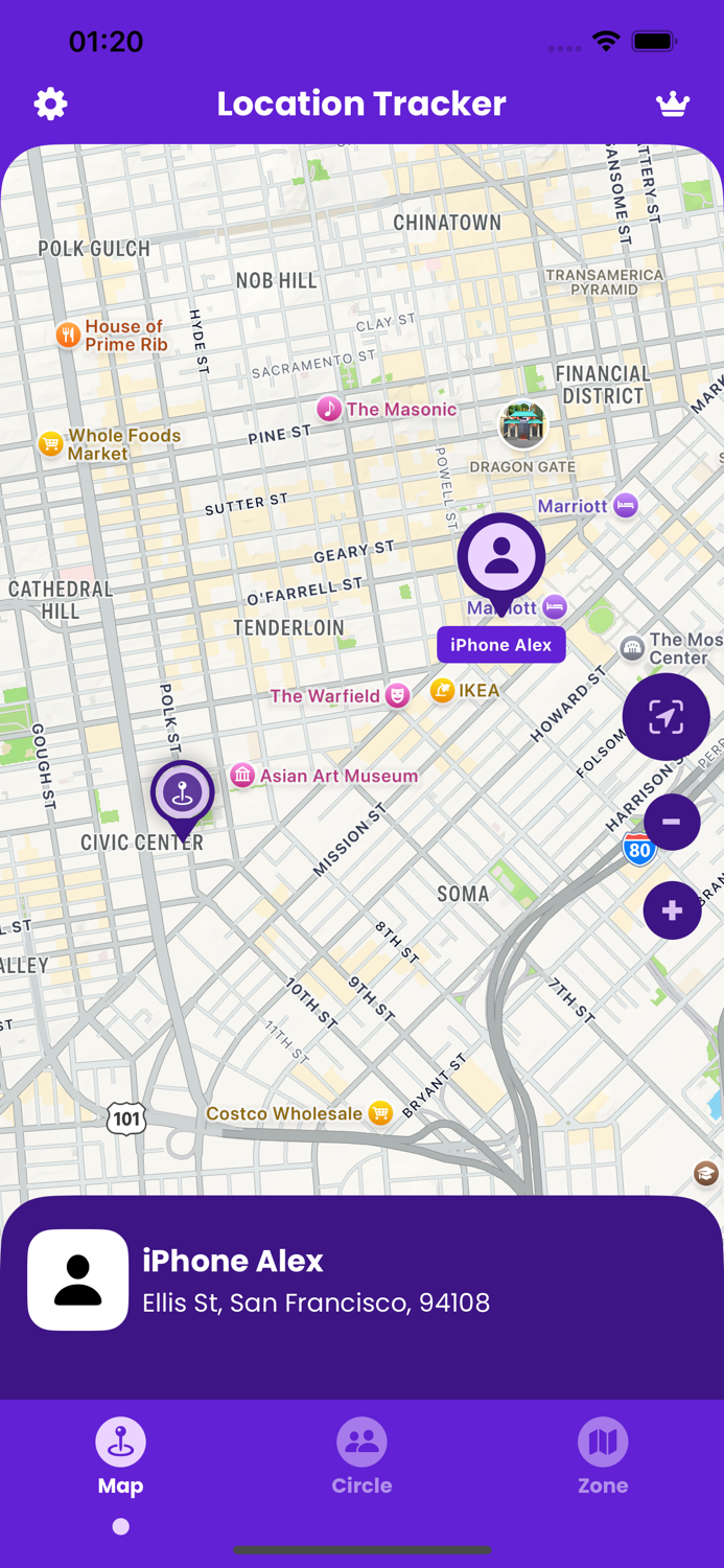 GPS Tracker - Family  Friends