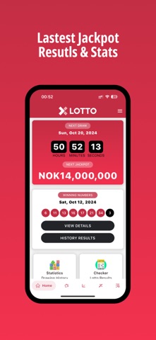 Norway Lotto iPhone screenshot