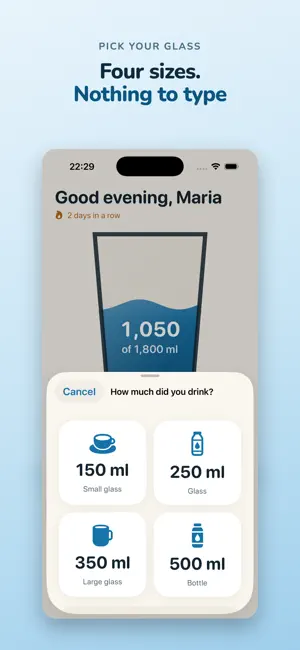 Sip Water: Drink Reminder screenshot 2