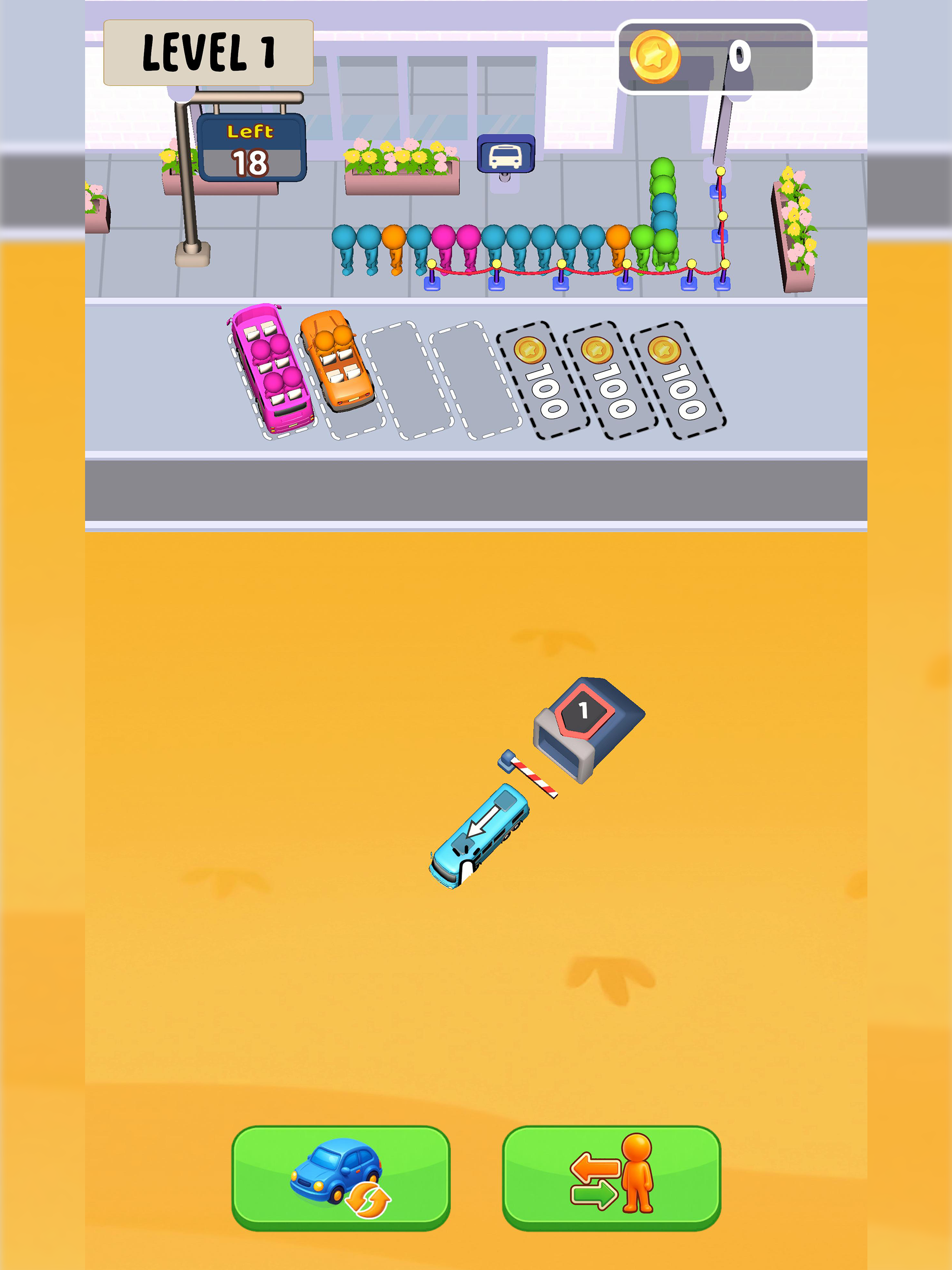 Bus Sorting: Color Match Game screenshot 7
