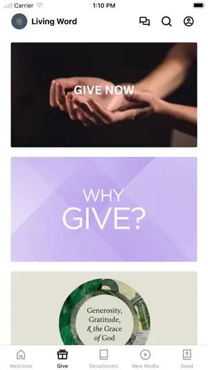 Living Word Community Church screenshot 2