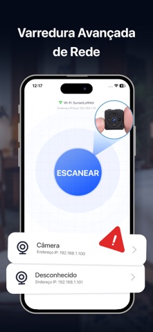 Aplicativo Detector de Câmeras iPhone screenshot 2