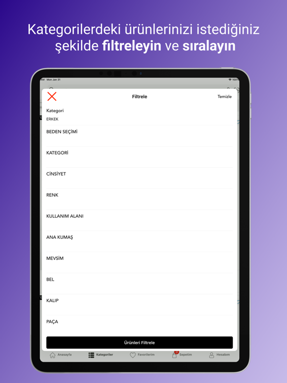 Bilcee iPad screenshot 5 - Shopping app