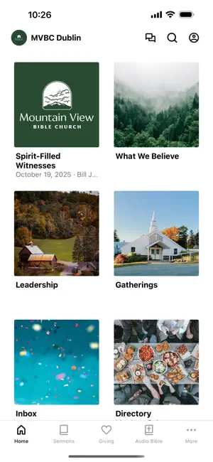 Mountain View Bible Church screenshot 1