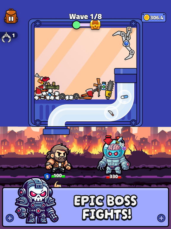 Claw Heroes iPad screenshot 2 - Games app