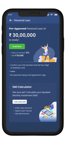 Chola One: Digital Lending App iPhone screenshot 2