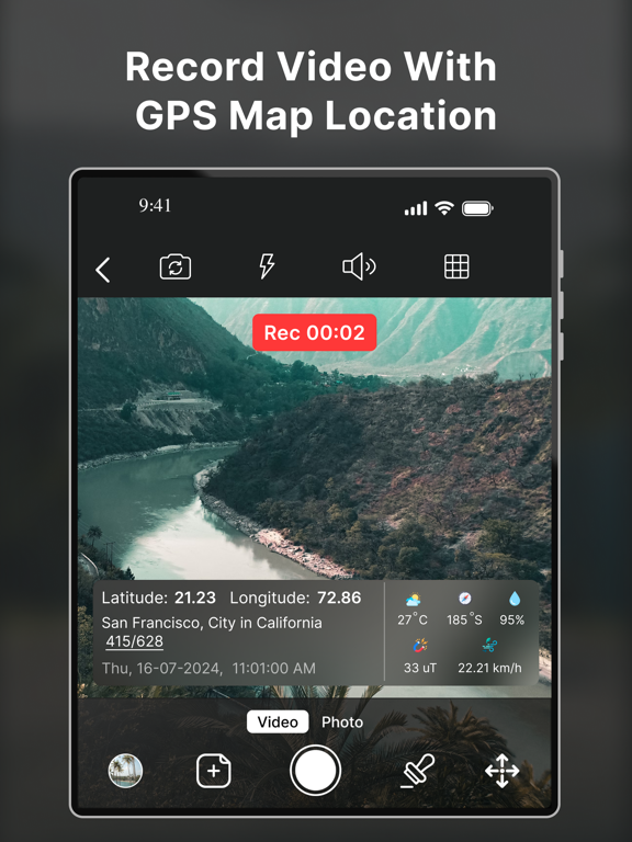 Screenshot #4 pour GPS Camera : Timestamp Photo