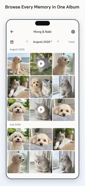 Pogaem: Photo Diary & Calendar screenshot 4