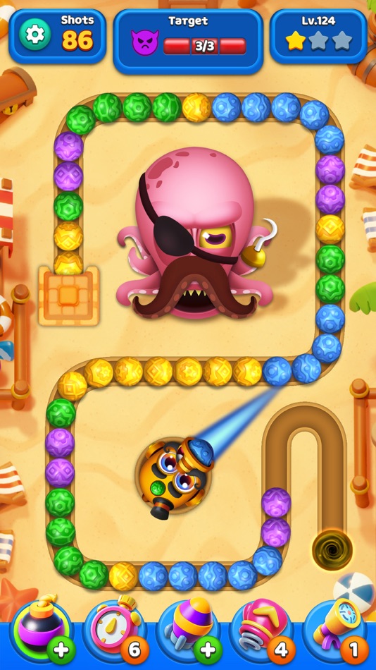 #3. Marble Quest - Matching Puzzle (iOS) Podle: Doodle Mobile Limited