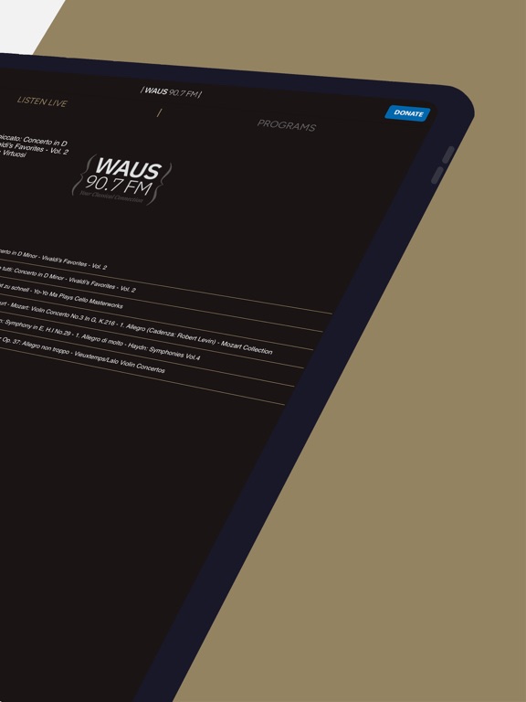 Screenshot #6 pour WAUS 90.7 FM