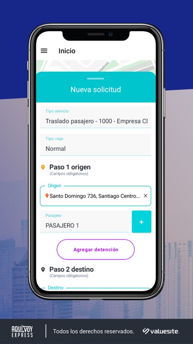 Transportes Apoquindo Pasajero Screenshot