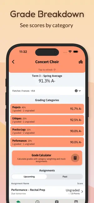 Grade Corner screenshot 2