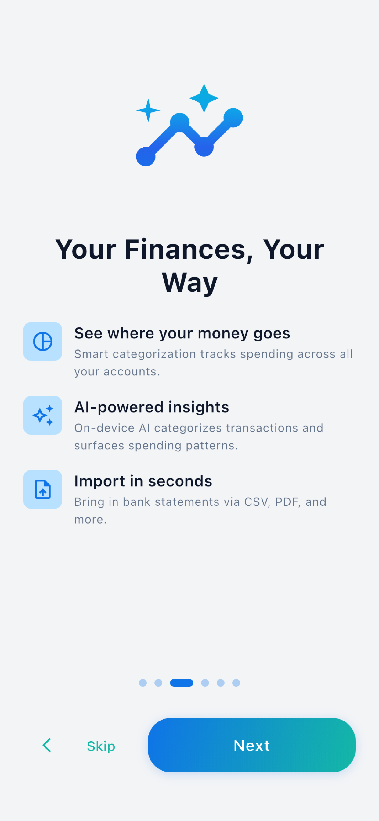 PocketVault Finance screenshot 2