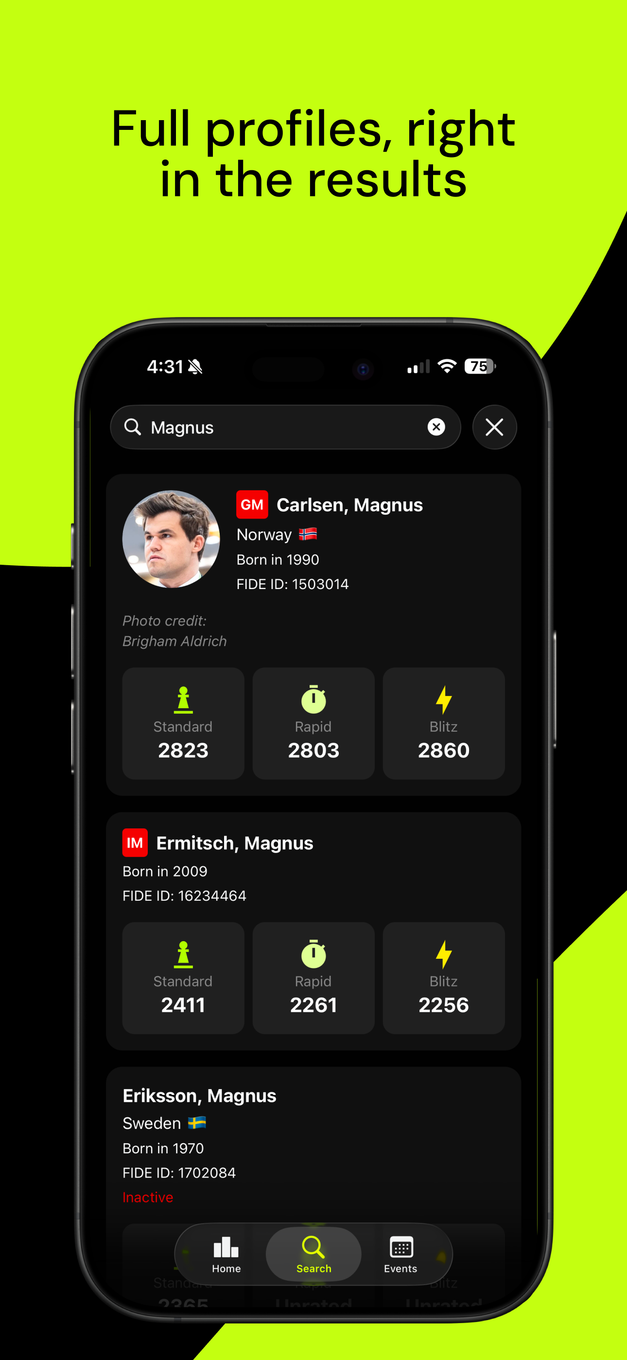 Top Chess: Live Ratings screenshot 6