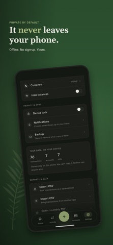 Fern: Budget & Expense Tracker Screenshot 8 of 8