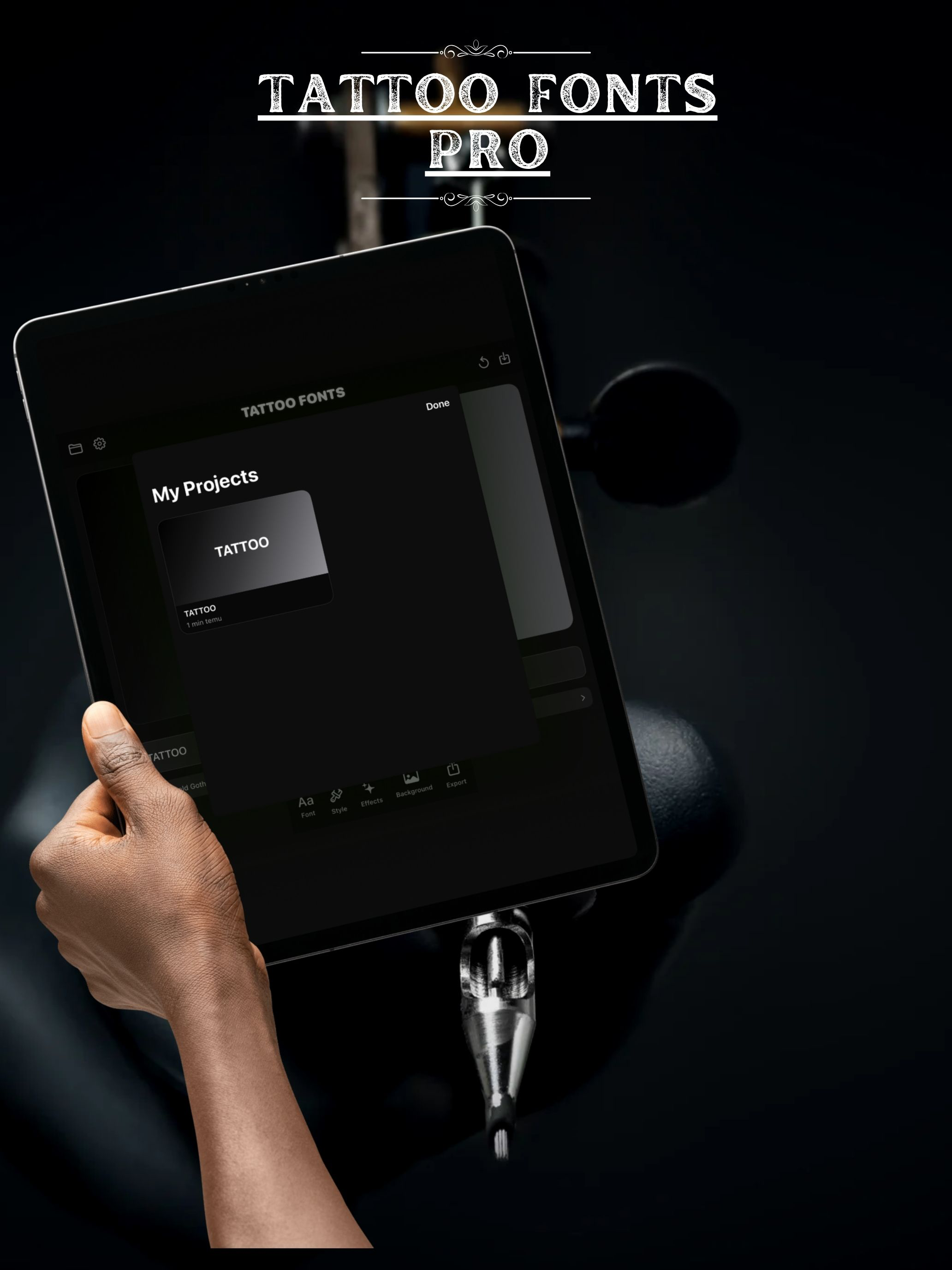 Tattoo Fonts Pro screenshot 11