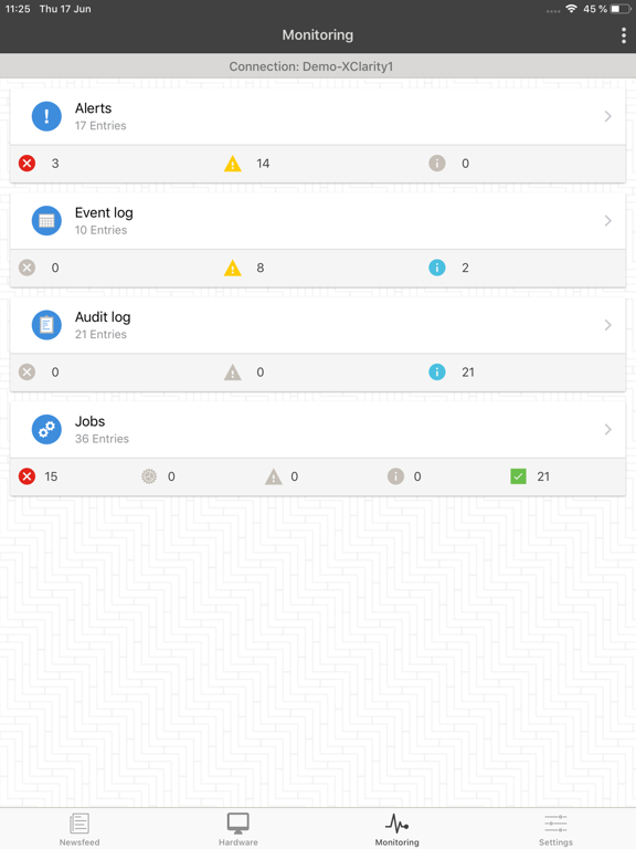 Screenshot #6 pour Lenovo XClarity Mobile